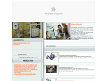 Tablet Screenshot of europac.com.br