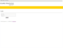 Tablet Screenshot of oms.europac.net